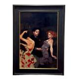 Michael Carson Original Framed Artwork "The Dance"