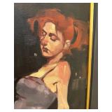 Michael Carson Original Framed Artwork "The Dance"