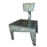 O - Chunky Chair by Christopher Poehlmann / Metal Sculptural Abstract Chair
