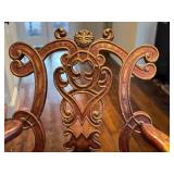 Charles Pollock Reproduction Portuguese Armchair - Black Cowhide Upholstery