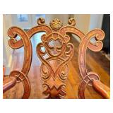 Charles Pollock Reproduction Portuguese Armchair - Black Cowhide Upholstery