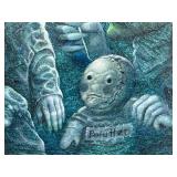 K - Chris Mars Spells to Heal - Acrylic on Panel