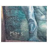 K - Chris Mars Spells to Heal - Acrylic on Panel