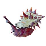 CD - Timothy Lindeman Hand-Blown Glass Snail Sculpture