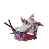CD - Timothy Lindeman Hand-Blown Glass Snail Sculpture