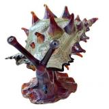 CD - Timothy Lindeman Hand-Blown Glass Snail Sculpture