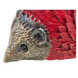 CL - Porcupine-Shaped Red Handbag