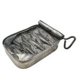 KP - Stephen Maxon Sardine Metal Sculpture - Signed MAXON (1994)