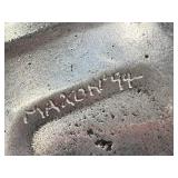KP - Stephen Maxon Sardine Metal Sculpture - Signed MAXON (1994)