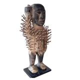 O - Konde Nail Fetish Figure - Ghana