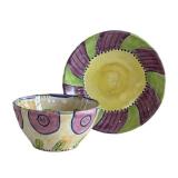 K2 - Amy Sabrina Handcrafted Ceramic Bowl & Saucer Set