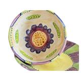 K2 - Amy Sabrina Handcrafted Ceramic Bowl & Saucer Set