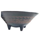 LR - Creative Co-Op Dragon Mosaic Platter 18x24 - Resin Fluted Bowl 7-3/4in - Wood Bowl 11.75in