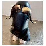 CB - Qikiqtarjuaq Muskox Carving - Stone, Horn & Antler