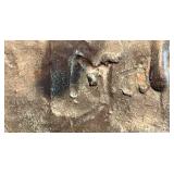 CD - Bronze Bird on Ladder Sculpture - Verdigris Patina