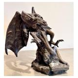 O - Heredities Limited The White Dragon Sculpture - England (Edition 2000)