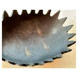 K - Walter Bosse Hedgehog Ashtrays - Set of 6 - Mid-Century Black with Gold Spines