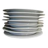 K4 - Set of 10 Artisan Crafted Dinner Plates