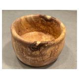 CF - Gabby Bowl - Burl Wood Handcrafted