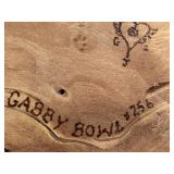 CF - Gabby Bowl - Burl Wood Handcrafted