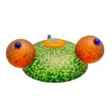 CB - Borowski Glasstudio Hopper Frog Bowl - Hand-Blown Polish Art Glass