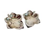 Tiffany & Co Sterling Silver Nut Dishes - Pair