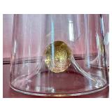 CD - Abigails Golden Globe Champagne Flutes - 6-Piece Set