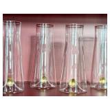 CD - Abigails Golden Globe Champagne Flutes - 6-Piece Set