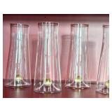 CD - Abigails Golden Globe Champagne Flutes - 6-Piece Set