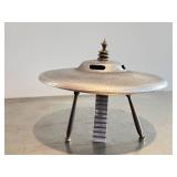 KP -Flying Saucer with Alien Family - Flying Saucer with Alien Family by Scott Nelles