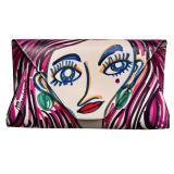 Mosclilno Doodle Face Crossbody Bag