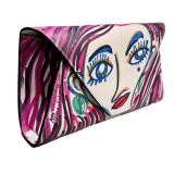 Mosclilno Doodle Face Crossbody Bag