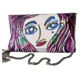Mosclilno Doodle Face Crossbody Bag