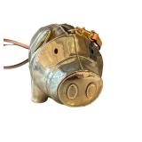 CL - Tory Burch Metallic Pig Crossbody Bag - Gold Tone Leather Strap