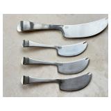 K - Dansk Cheese Knives (Lot of 4)