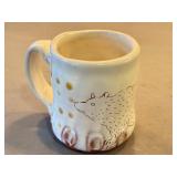 K1 - Ayumi Horie Ceramic Mug - Handmade Bear Dot Pattern