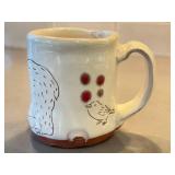 K1 - Ayumi Horie Ceramic Mug - Handmade Bear Dot Pattern