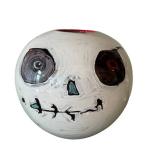 KP - Day of the Dead Art Glass Sphere - Double-Sided