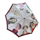 CL - Literary Portraits Umbrella - Austen, Dickinson, Plath, Browning, Shelley, Woolf, Alcott