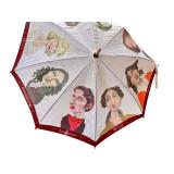 CL - Literary Portraits Umbrella - Austen, Dickinson, Plath, Browning, Shelley, Woolf, Alcott