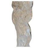 Dante Germain Indispensable II & Leaky Pipe XI - Hand Blown Glass Sculptures with Iron Mounts