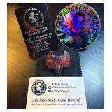 Extremely Rare Albannach Metals Craft Pour 2.2oz .999 Silver 'Watcher of the Highlands', Only a Handful Produced