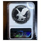 2021-W T2 PF70UC Gaudioso Hand Signed Purple Label Mint Engraver Series, Advanced Releases, Top Pop 1 of 50