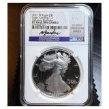 2021-W T2 PF70UC Gaudioso Hand Signed Purple Label Mint Engraver Series, Advanced Releases, Top Pop 1 of 50