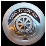 Uncirculated 1987 Uruguay Silver Proof 5,000 Nuevos Pesos, 20th Anniv Uruguay Central Bank, KM#91