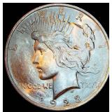 AU+/UNC 1923 Peace Dollar, Very Near Full Luster