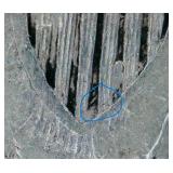 Better Date 1848-P Seated Half Dollar, Poss WB-6 RPD, F/VF, details