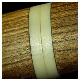 14cm Japanese Form Tantō Fixed Blade, Visible Hamon Line, Beautiful Wood Shirasaya, Razor Sharp