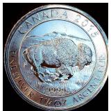 2015 1.25oz .9999 Canada $8 Bison