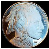 1oz .999 Silver Buffalo Round